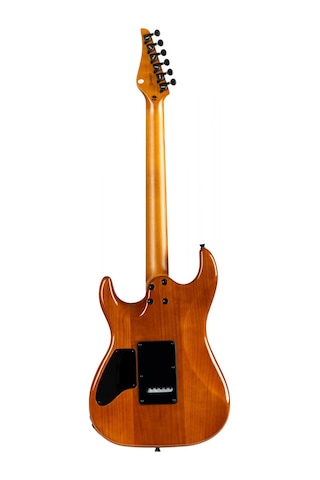 Jet Js-1000 Vulcano Hh Elektro Gitar Flamed Transparent Red