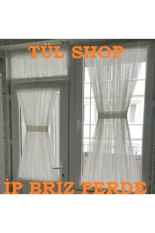 Briz Tül Perde Kapı Ve Camlar Için Pratik Kullanışlı Perde (423352459)