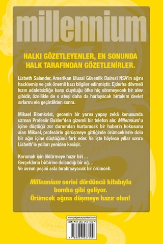 Örümcek Ağındaki Kız - Millennium Serisi 4