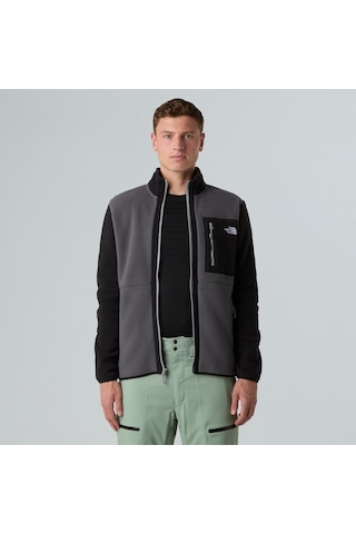 The North Face Yumiori Full Zipped Erkek Gri Polar Üst Nf0a883rwvo1 Gri