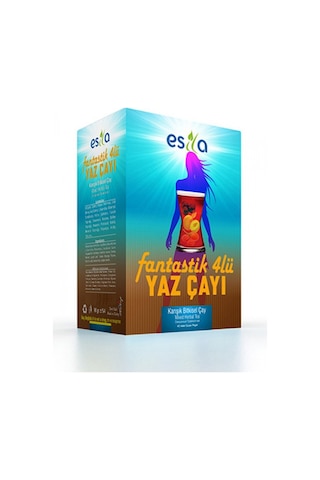 Esila Fantastik Dörtlü Yaz Karışık Bitki Süzen Poşet Çay 45 x 2 G Esila Fantastik Dörtlü Yaz Karışık Bitki Süzen Poşet Çay 45 x 2 G