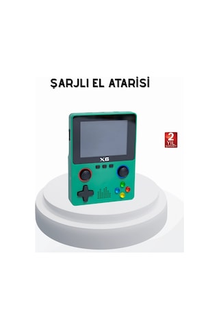 Ceylan Adam 3.5 İnç Ips Ekranlı Taşınabilir Oyun Konsolu Ergonomik Çift Tetikli