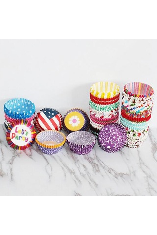 Suntek Muffin Kalıbı Yuvarlak 7cm Kek Kalıbı Küçük Kek Kalıbı