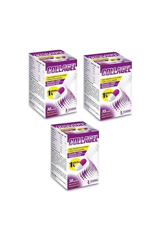 Ledapharma Collagel - Type Ii Collagene 30 Kapsül 3'Lü Paket