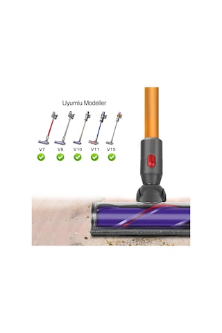 Dyson V7 V8 V10 V11V15 İle Uyumlu Turbo Başlığı