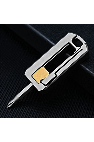 Leasetake Mini Tornavida Manyetik Küçük Bakım Kombinasyonu Çok İşlevli Taşınabilir Açık Hava Edc Araçları