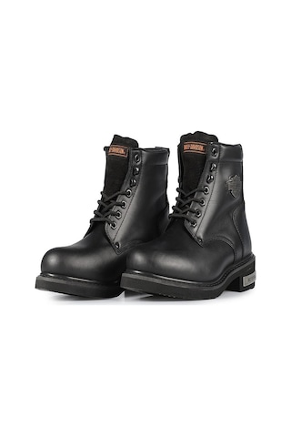 Harley Davidson Harley-davidson 025m100109 Gıbson Erkek Bot - Siyah Deri-siyah Deri