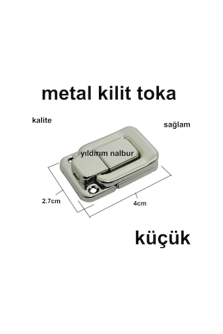 Çanta Tokası Valis Tokası Bavul Kilidi Hobi Kilit Küçükkk
