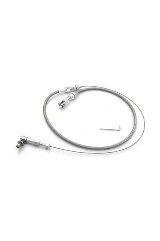 Novahub 24 Örgülü Gaz Kablosu Seti - Kesilebilir, Alüminyum Ve Paslanmaz Çelik, Gümüş Renk