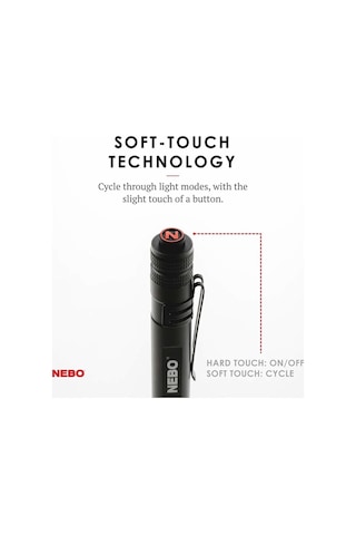 Nebo 6713 inspector 180 Lümen Led Fener Çok Renkli