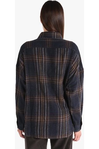 Colins Regular Fit Lacivert Kadın Uzun Kol Gömlek Cl1065854 Lacivert