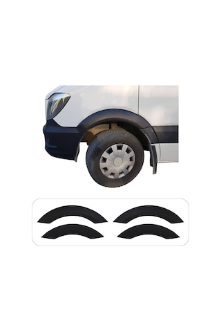 Volkswagen Crafter Uyumlu 2006-2017 Abs Çamurluk Dodik 4 Parça