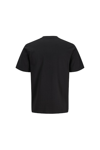 Jack & Jones Erkek Gögüs Logo Baskili Tisört- Dust - 12297849 Siyah
