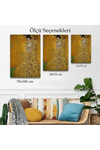Gustav Klimt - Adele Bloch-bauer I'in Portre Tablosu-7378