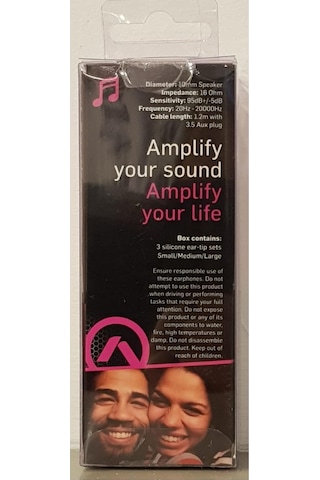 Amplify 1002-BKPK Revolutionary Series Kulak İçi Kulaklık