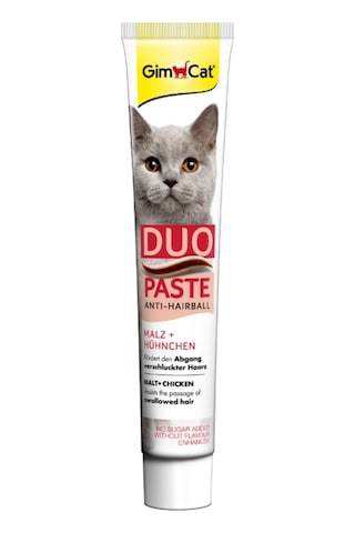 Gimcat Duo hairball Tüy Sağlığı İçin Tavuklu Kedi Macunu 50 Gr
