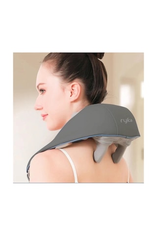 Ryka Relaxo İnsan Eli Hissi Veren Şarjlı Masaj Aleti Gri