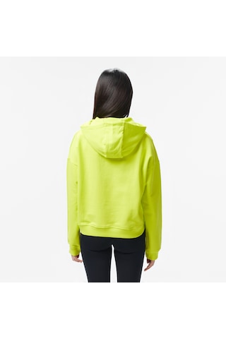 Unıted4 Side Zip Kadın Sarı Hoodie