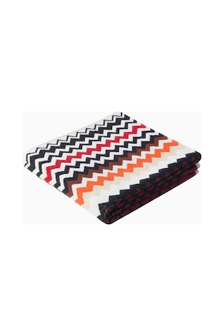 Missoni Best Zigzag %100 Pamuk Terry Banyo Havlusu Kırmızı-çok Renkli