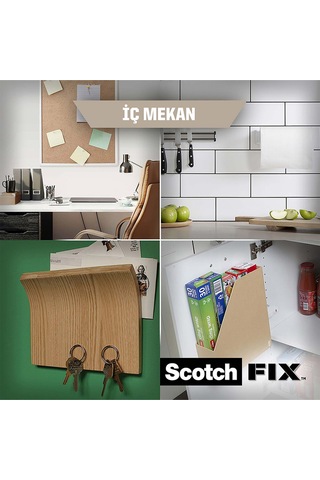 Scotch İç Mekan Güçlü Montaj Bandı 19mmx1,5m