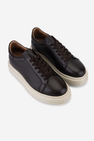 Valmenti Erkek Hakiki Deri Kahverengi Sneakers & Spor Ayakkabı 04 1108 Erk Ayk Y26 Kahve Fltr/dr