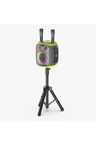 M421 Premium Çift Mikrofonlu 120w Ekstra Bas Bluetooth Hoparlör