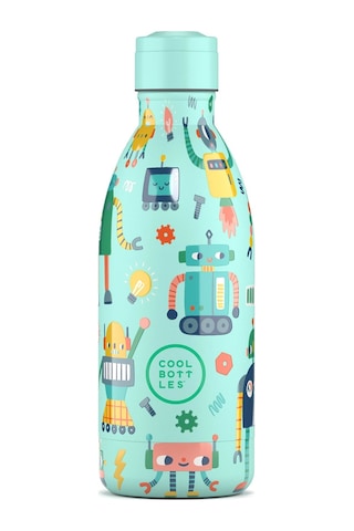 Cool Bottles The Kids Bottle Rolling Skaters Pipetli Termos Suluk Çok Renkli