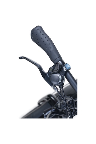 Bike - S Model Elektrikli Katlanılabilir Bisiklet Kırmızı - Siyah