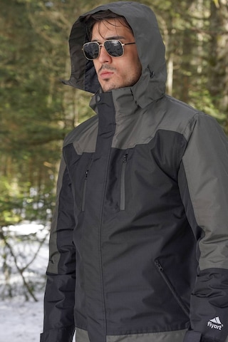 Fiyort Naroy Fy163 Kapitone Su Geçirmez Haki Mont - Xl Haki