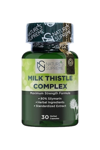 Natures Supreme Milk Thistle Complex 30 Kapsül Aromasiz