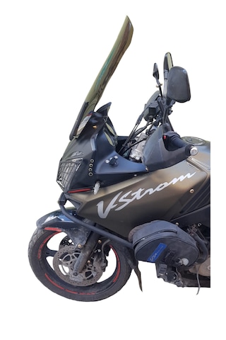 Suzukı V-strom Dl1000 2004-2012 Model Uyumlu Tur Camı