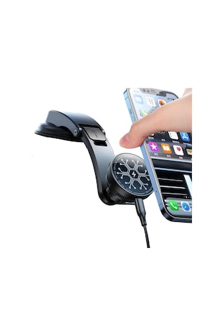 Mcdodo CH-2130 Manyetik Wireless Araç Tutucu Siyah