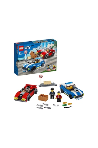 LEGO® City 60242 Polis Otobanda Tutuklama 185 Parça
