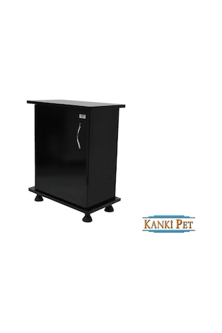 Kanki Pet İthal Akvaryum Mdf Siyah Sehpa 50 x 30 x 67 CM