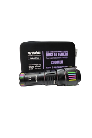 Wıson Ws-1010 Profesyonel Avcı El Feneri