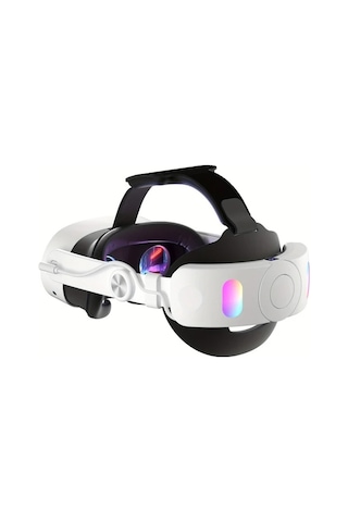 Elmpaly Wolmtt Meta Quest 3/3s Baş Bandı 10000mah Pil 24.5w Hızlı Şarj 2si 1 Arada Beyaz