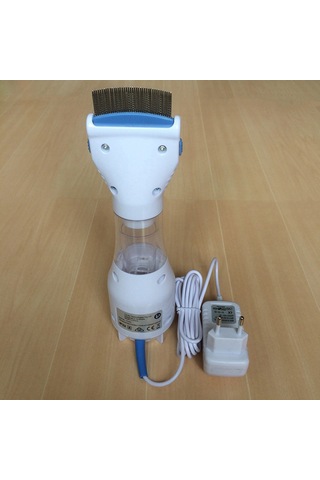 Vkemall Köpek Ve Kedi Elektrikli Bit Kaldırıcı, Pire Ve Kenevir Temizleyici Tırnaklı Tarak, 3 Filtre İle Avrupa Standartı