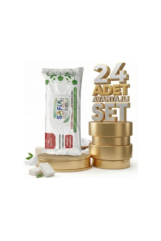 Safia Yüzey Temizleme Havlusu 24x50 Adet 50'li Set