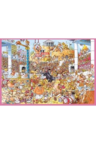 Jumbo Wasgij Puzzle 4 - 1000 Parça Retro Destiny