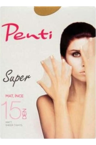 Penti Kadın Siyah Süper Külotlu Çorap Pcnp0suk16sk 001