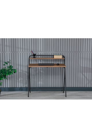 Arpelia Çalışma Masası Tam Katlanır 85x55x73 Cm Antrasit