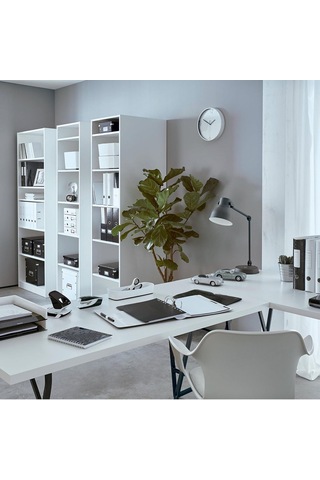 Leitz Active Wow A4 Plastik Kapaksız Sekreterlik Beyaz Beyaz