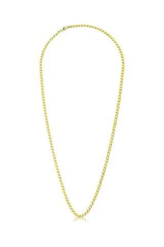 22 Ayar Altın Pullu Zincir 50cm Sarı