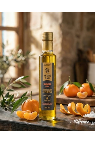 Havran Turunçlusu Mandalina Çeşnili Sızma Zeytinyağı - 250 Ml