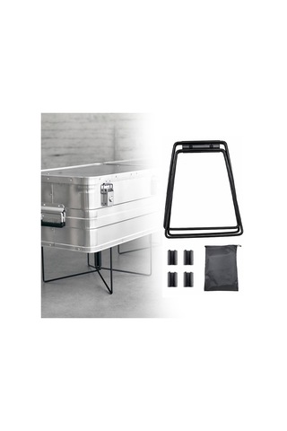 Homyl Katlanabilir Soğutucu Standı Evrensel Su Kabı Siyah Siyah