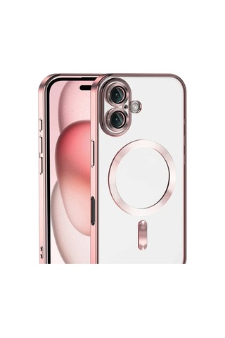 Apple Apple iPhone Uyumlu 17 Kross Magneticsafe Kapak - Rose