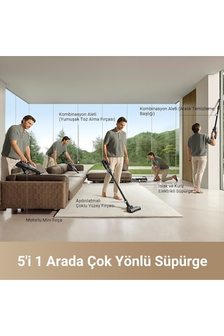 Dreame H14 Dual Akıllı Islak Kuru Süpürge