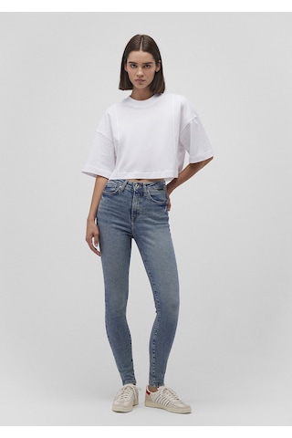 Mavi - Serenay Gold Shape Puslu Indigo Mavisi Jean Pantolon 100980-87796 Mavi