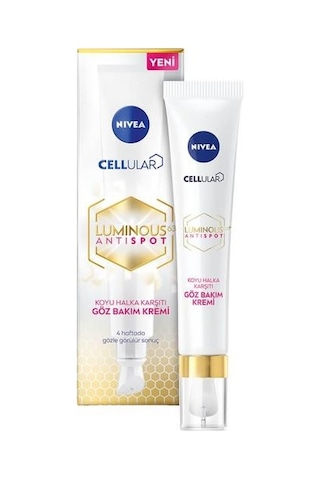 Nivea Cellular Luminous 630 Koyu Halka Karşıtı Göz Bakım Kremi 15 ML