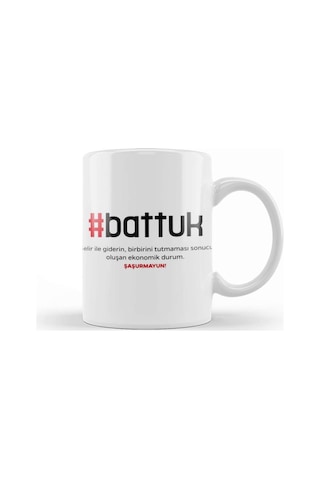 Battuk Karadeniz Kupa Bardak Porselen Karışık Battuk Karadeniz Kupa Bardak Porselen Karışık